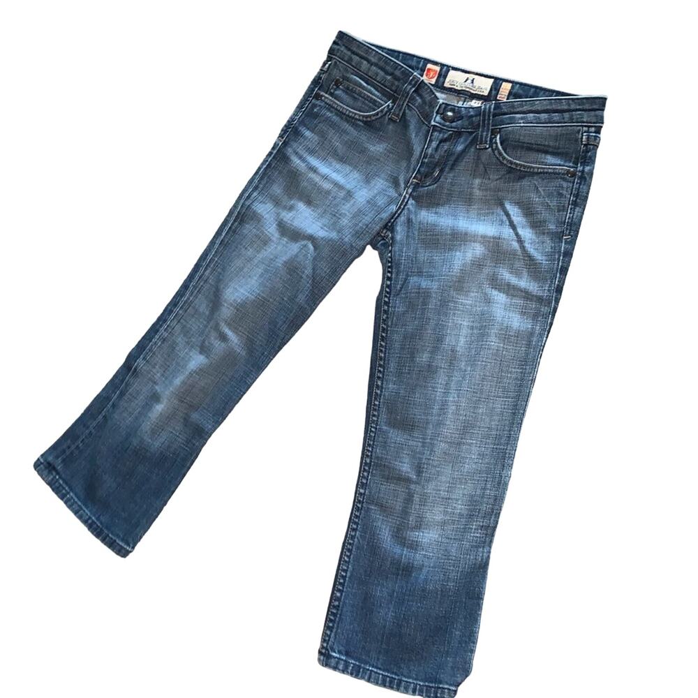 EUC Y2K Juicy Couture Low rise Cropped Jeans size 27